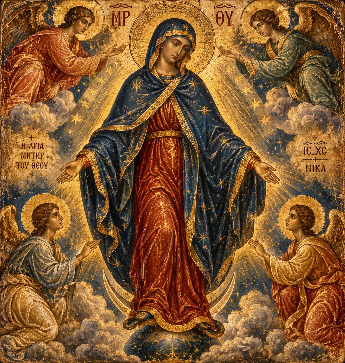 La Vierge Marie – Lumière Divine, Amour et Protection