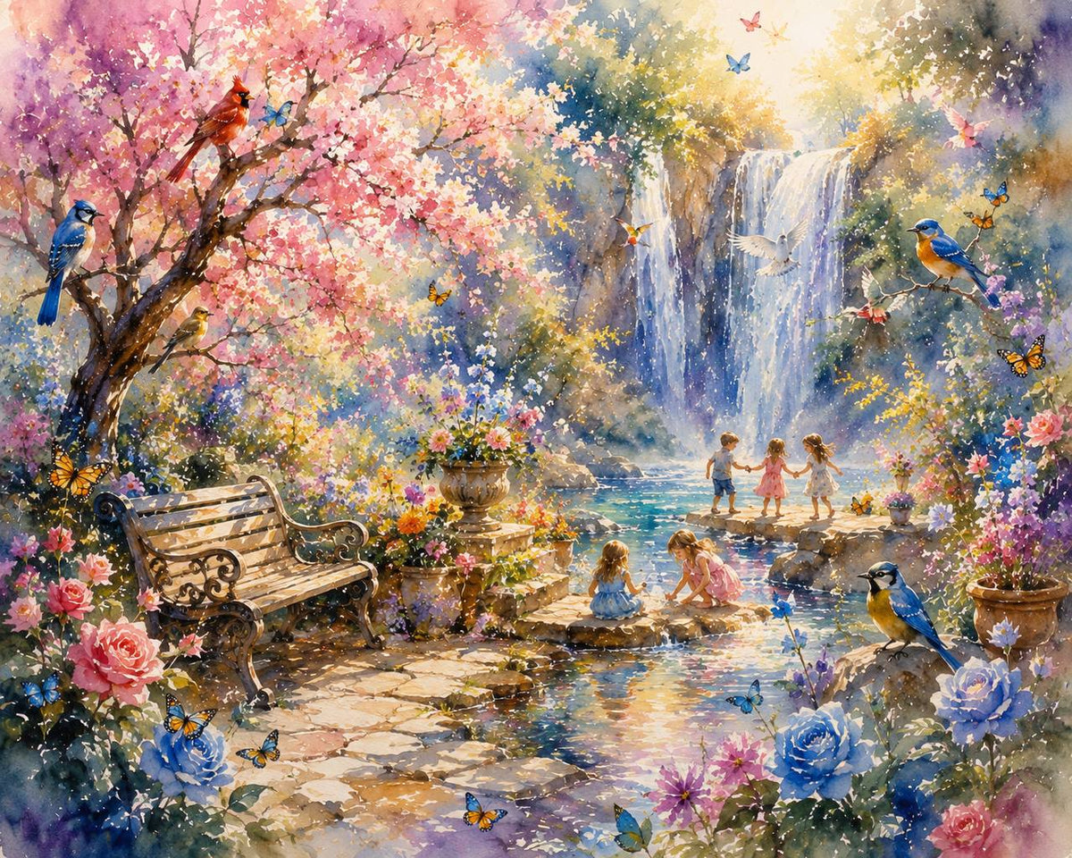 Le Jardin Enchanté – Harmonie et Lumière