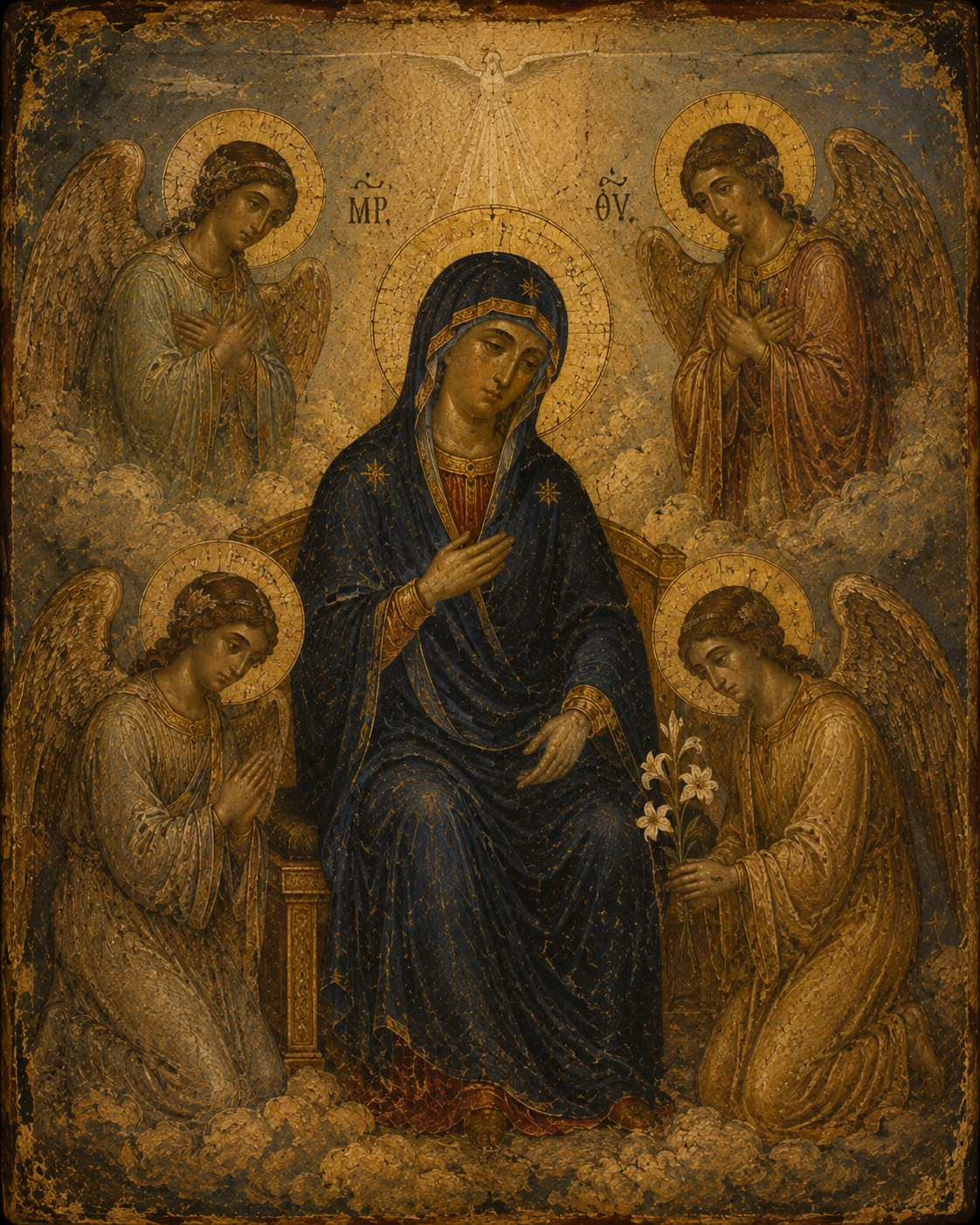 Our Lady of Heavenly Grace – Sacred Digital Art